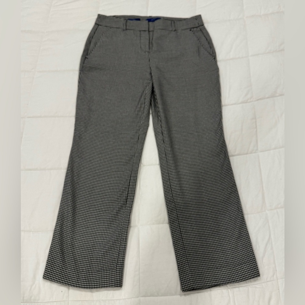 Apt. 9 Houndstooth Pants in Black and White
